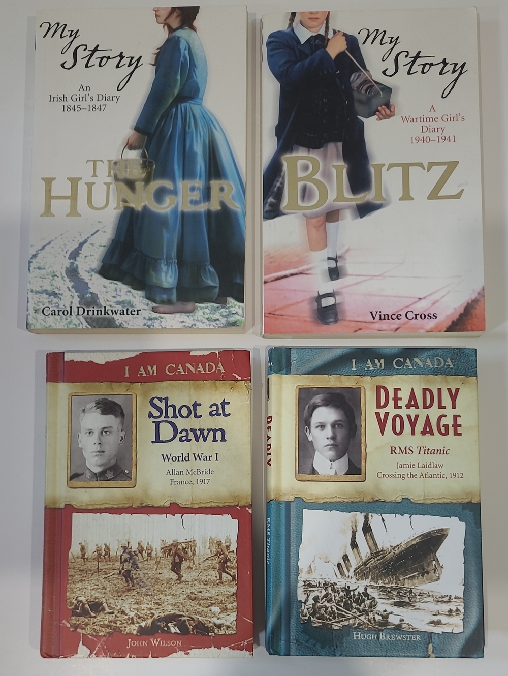 Historical Fiction Lot My Story / I Am Canada